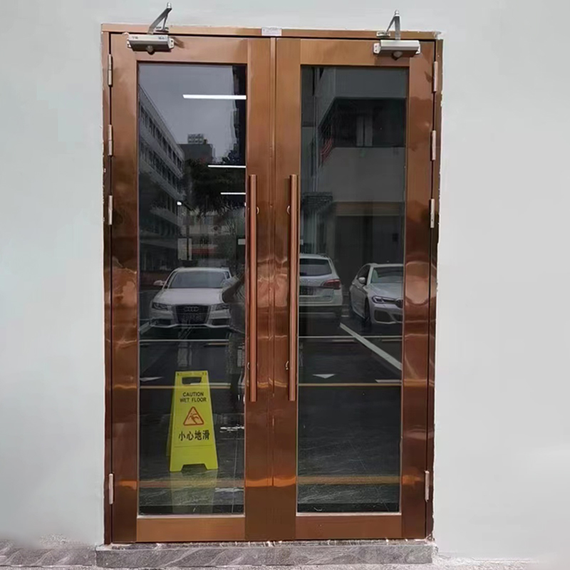 玻璃隔热防火门