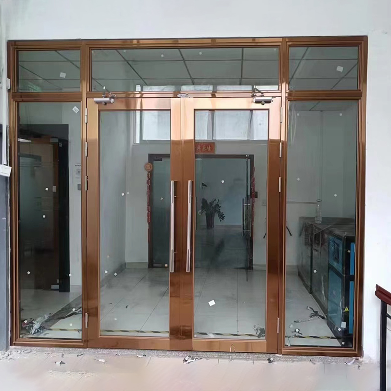 玻璃隔热防火门