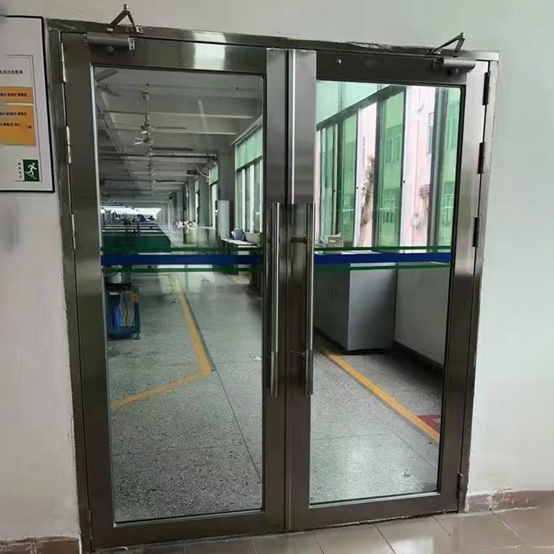 玻璃隔热防火门