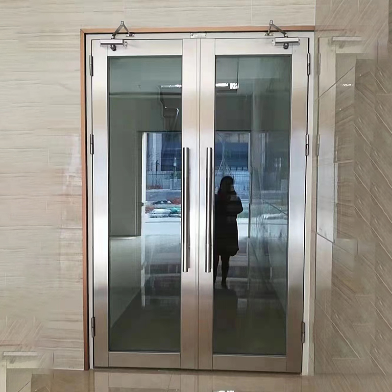 玻璃隔热防火门